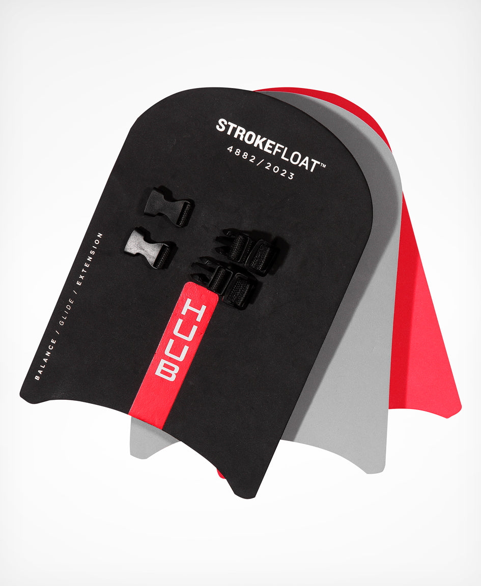 HUUB Stroke Float – three-layer swim training float, double straps, for kids and adults drills