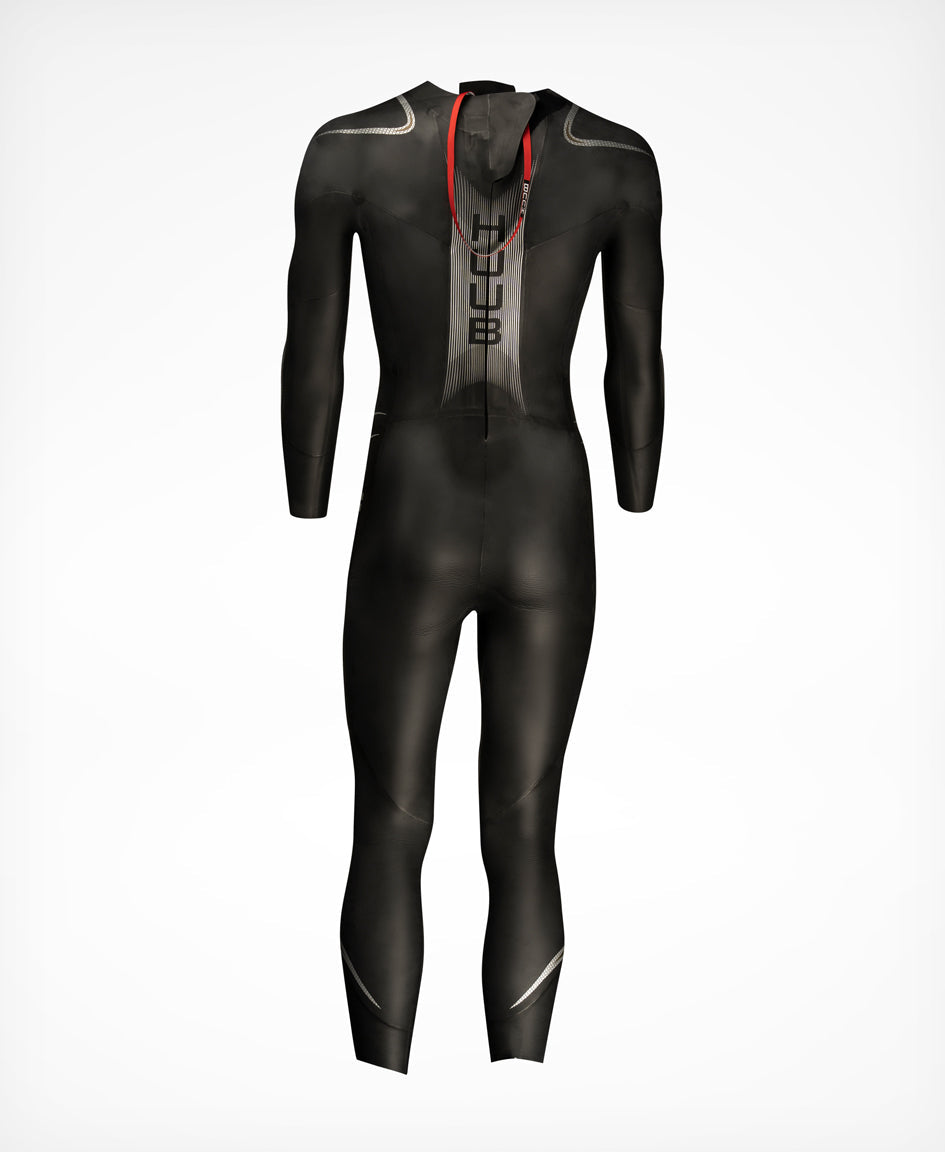 HUUB TC Performance 3:5 men's wetsuit upper-body detail